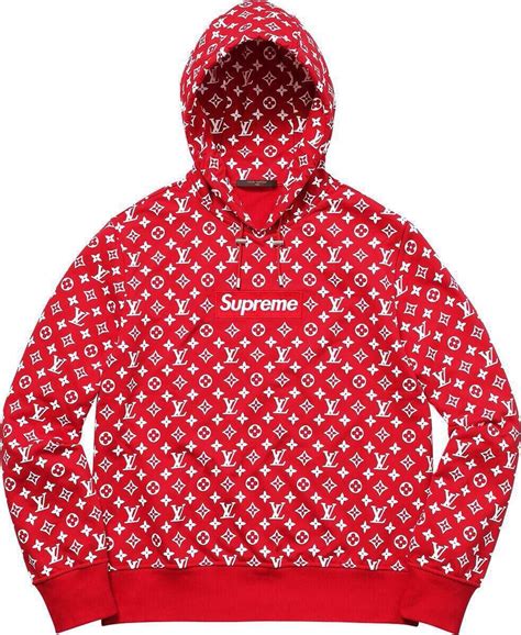 supreme louis vuitton hoodie neymar